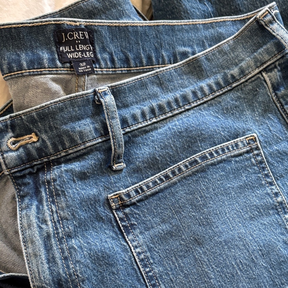 J. Crew Men's Relaxed Denim Jeans